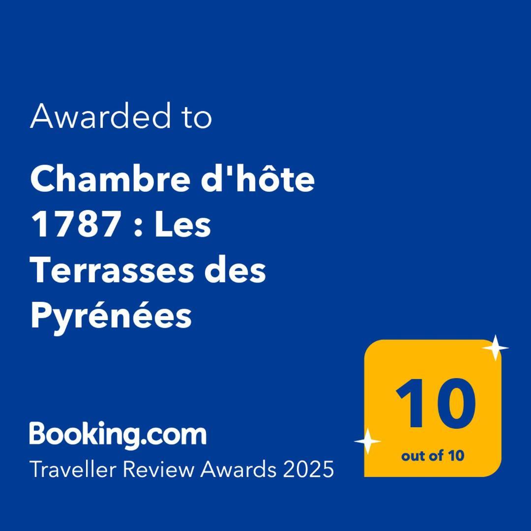 Chambre D'Hote 1787 : Les Terrasses Des Pyrenees Laloubere 외부 사진
